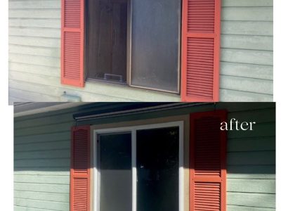 Before And After New Window Replacement