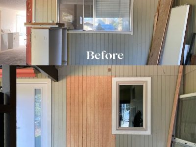 Before And After Picture Window Replacement