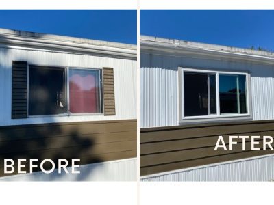 Before And After Sliding Window Installation